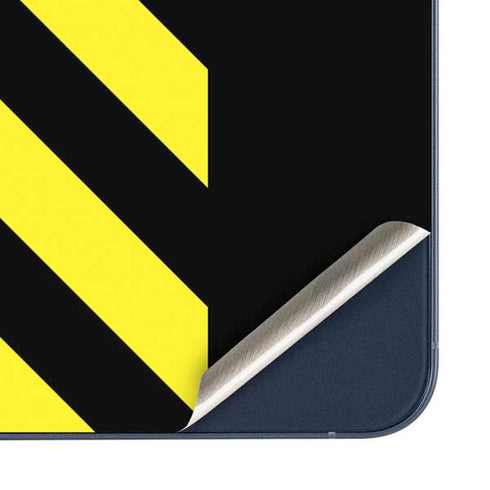 Black and Yellow Stripes Galaxy A35 5G Skin